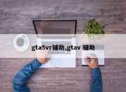 gta5vr辅助,gtav 辅助